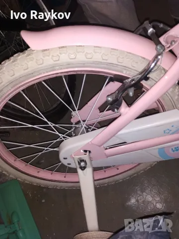 Розово детско колело,почти ново, снимка 9 - Велосипеди - 49965614