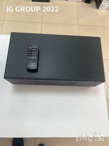 Panasonic SC-DM504EG-K микро Hi-Fi система в черно, 40 W RMS, цифрово радио DAB+, CD, FM радио, Blue, снимка 2 - Аудиосистеми - 41064427