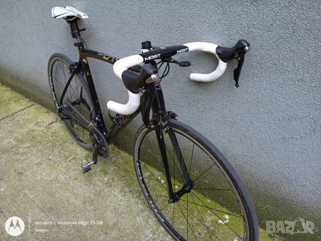 Карбонов шосеен велосипед 54.5 размер, снимка 3 - Велосипеди - 41241388