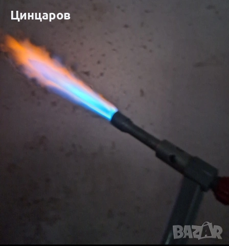 Горелка с бутилка пропан-бутан 1кг,маркуч дължина 3м., снимка 2 - Други машини и части - 53702469