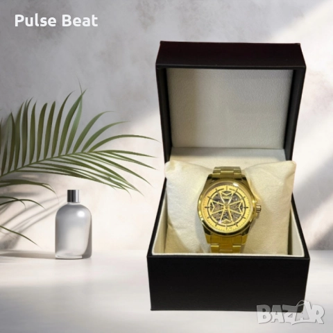 Луксозен мъжки часовник LEIYI с елегантен скелетон дизайн, снимка 4 - Мъжки - 52056011