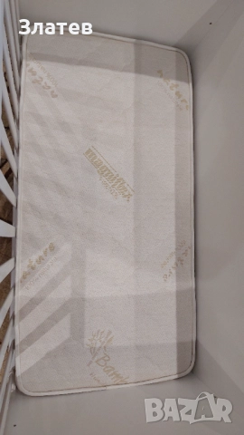 Бебешка кошара/люлка/легло Lorelli + матрак Magniflex Bamboo, снимка 9 - Кошарки - 52611928