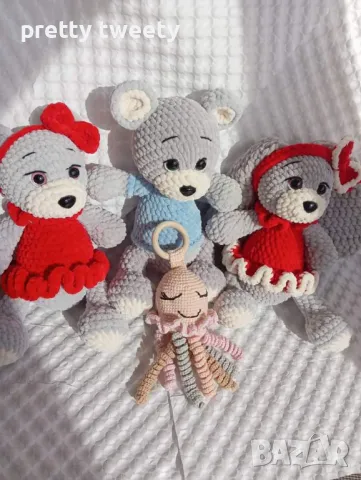 Ръчно изработени детски играчки и одеяла за подарък , снимка 2 - Спално бельо и завивки - 47726751