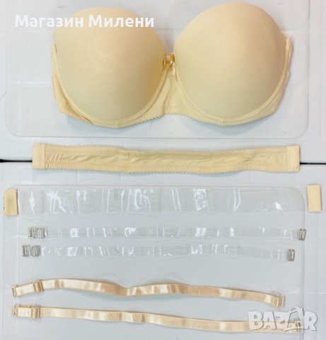 Сутиени със силиконов гръб, снимка 4 - Бельо - 41365372