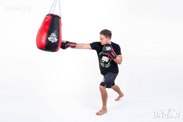 Боксов комплект: 30 кг. ударна круша + стойка за таван + верижен метър + ръкавици, снимка 9 - Бокс - 40770575