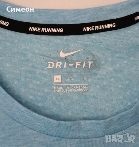 Nike DRI-FIT оригинална тениска XL Найк спорт фланелка, снимка 3 - Спортни дрехи, екипи - 41120575
