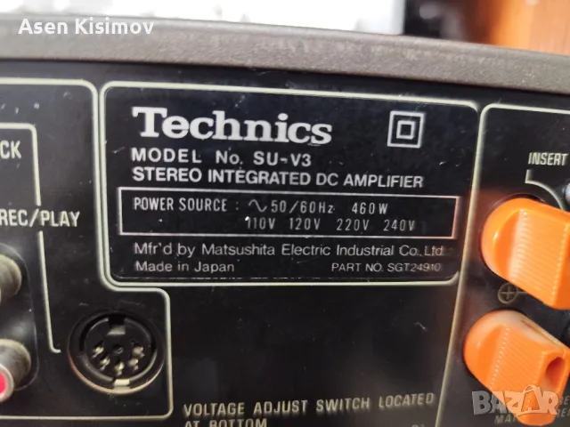 technics su-v3, снимка 5 - Ресийвъри, усилватели, смесителни пултове - 50245608
