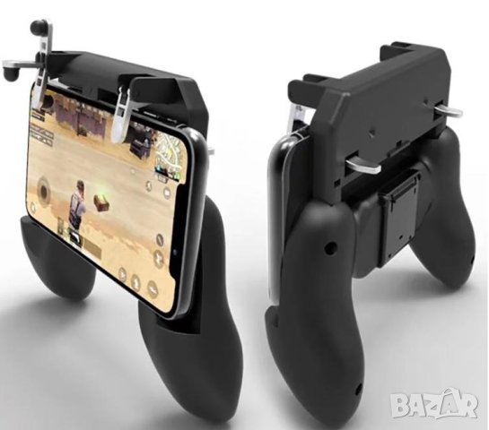 Controller Gamepad Joystick Trigger Джойстик за Телефон Тригер Мобилен Контролер за Игри за Смартфон, снимка 10 - Аксесоари за Apple - 44274431