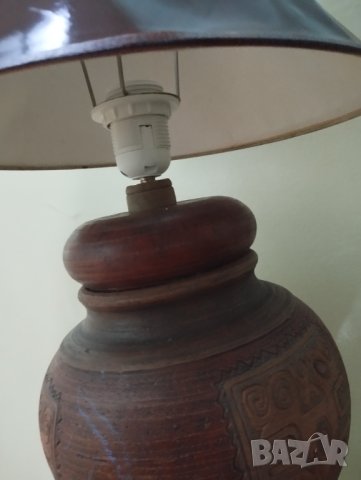Стара настолна лампа, снимка 4 - Настолни лампи - 41891421