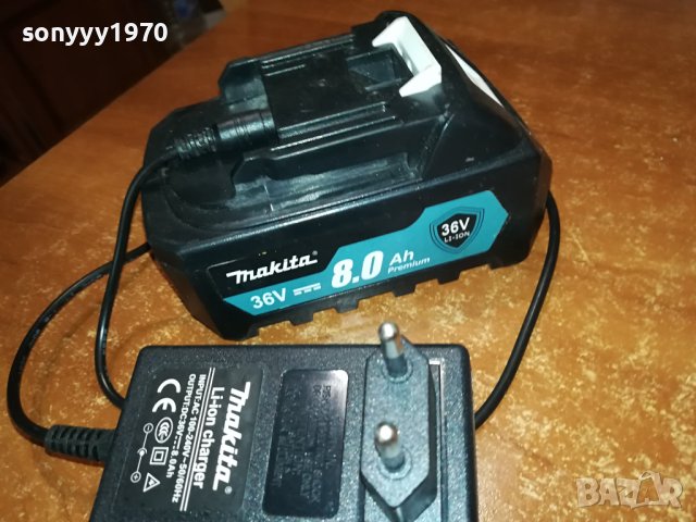 makita charger+battery pack 0807231455, снимка 5 - Винтоверти - 41487815