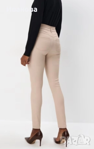 Нов страхотен панталон висока талия, снимка 4 - Панталони - 52307741