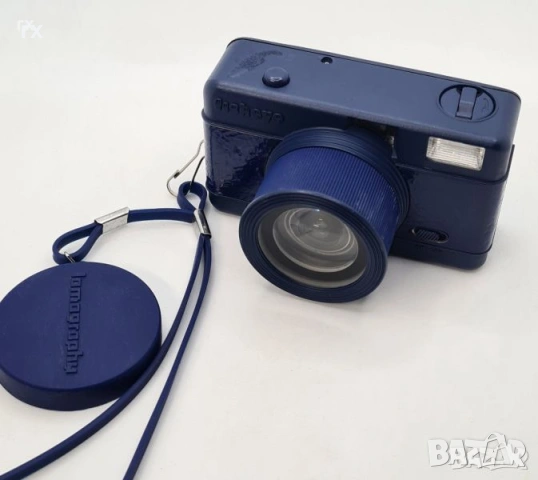 Exa II  с Carl Zeiss Teaser 50mm f2.8, Lomography Fisheye, снимка 2 - Фотоапарати - 48930397