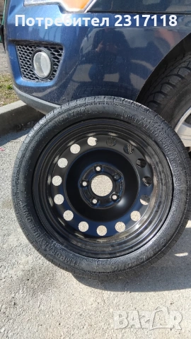 Чисто нова резервна гума с джанта патерица за BMW 3 125/70/16, снимка 2 - Гуми и джанти - 53824011