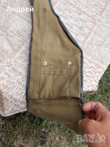 Стар брезентов калъф, снимка 5 - Антикварни и старинни предмети - 42357438