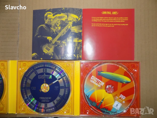 Компакт дискове на -Led Zeppelin -Celebration Day(2CD+DVD)2007/AC/DC –Live At River Plate, снимка 9 - CD дискове - 37111047