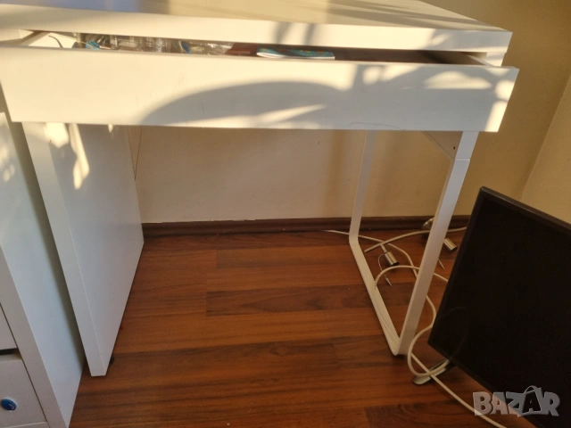 Комплект ученическо / офис бюро, шкаф и стол, снимка 3 - Бюра - 53117236