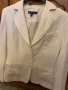 Продовам бяло сако лен и памук  марка Batibaleno, снимка 6