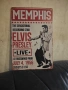 Elvis Presley Live in Memphis 1956-метална табела(плакет), снимка 4