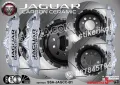 Jaguar Carbon Ceramic надписи за капаци на спирачни апарати , снимка 3