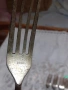 Стари антикварни посребрени вилици 5 + 1, снимка 8