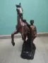Стара бронзова статуетка, снимка 3
