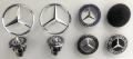 Емблеми за преден капак на Мерцедес-тип "тапа" 57 мм. и тип "мерник", снимка 1