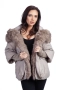 Зимно дамско яке с качулка 4070, яка от изкуствен косъм, снимка 14