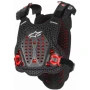 Протекторна броня ALPINESTARS A-5 PLASMA CHEST PRO BLK/RD/WHT, снимка 2