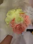 бюджетен букет от вечни рози, снимка 1