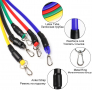 Ластици за тренировка с различни натоварвания - комплект 11 части КОД 0849, снимка 7