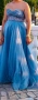 Синя официална рокля, снимка 1
