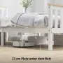 HOMCOM Единична Рамка за Легло, снимка 7