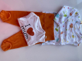 Боди с ританки , снимка 1 - Комплекти за бебе - 44590051