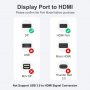 ABLEWE  DisplayPort (DP) към HDMI кабел, снимка 2