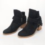 UGG Elora Оригинални Кожени Боти Ботуши Велур Естествена Кожа 37, снимка 2