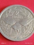 Монета 2 франка 2001г. Нова Каледония за КОЛЕКЦИОНЕРИ 53139, снимка 2