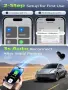 Нов CarPlay Wireless адаптер Android Auto WiFi Bluetooth 5.3 USB-C USB-A кола телефон връзка, снимка 8