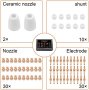 Нов комплект 72 части Консумативи за горелки за плазмени резачки, снимка 2