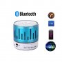 Мини BLUETOOTH LED колонка, USB, SD, Radio, снимка 1 - Тонколони - 39922878