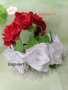 Красива Диадема " 7 червени рози", снимка 9