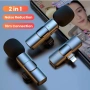 Комплект Безжични Микрофони K9 – Професионален звук за вашия смартфон, снимка 3
