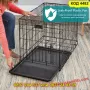 Сгъваема метална клетка за малки кучета и котки – 60x46x51 см - КОД 4482, снимка 3