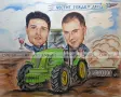Рисувам ръчно КАРИКАТУРИ, ШАРЖ с пастели и моливи., снимка 3