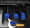 Три цвята калъфи за педали за автоматична и ръчна трансмисия, снимка 3