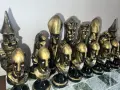 Уникален Шах от мрамор и гипс, снимка 5