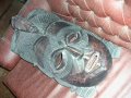 Африканска маска, снимка 1 - Колекции - 35982083
