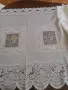 Перде с бродерия цветя 160×51см., 5€, снимка 3