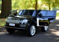 Акумулаторен Двуместен джип Лицензиран  Range Rover 4X4,12V батерия, C  MP4, с меки гуми с 2 Кожена , снимка 2