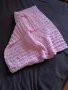 Ръчно плетено меко бебешко одеало от мерино вълна - 90 х 90 размер, снимка 6