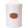 Бял канистер от стомана 1.4л, снимка 4